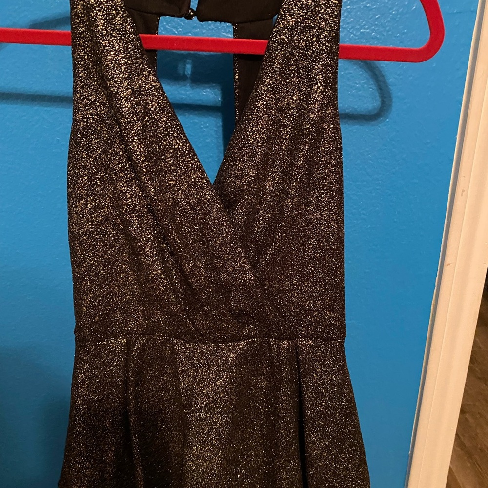 Shimmery shorts nightclub dress